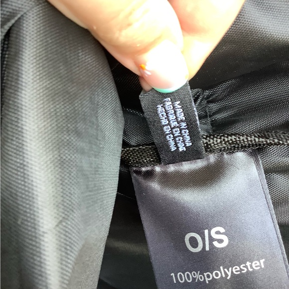 LA EXPRESS New Black Backpack with Front Pocket NWT - Picture 11 of 15